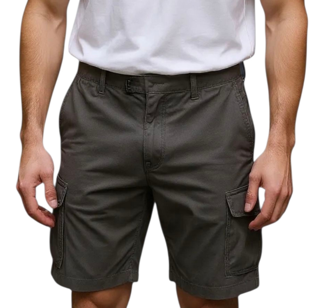 Wrangler Men's Gray Cargo Shorts - Size 40